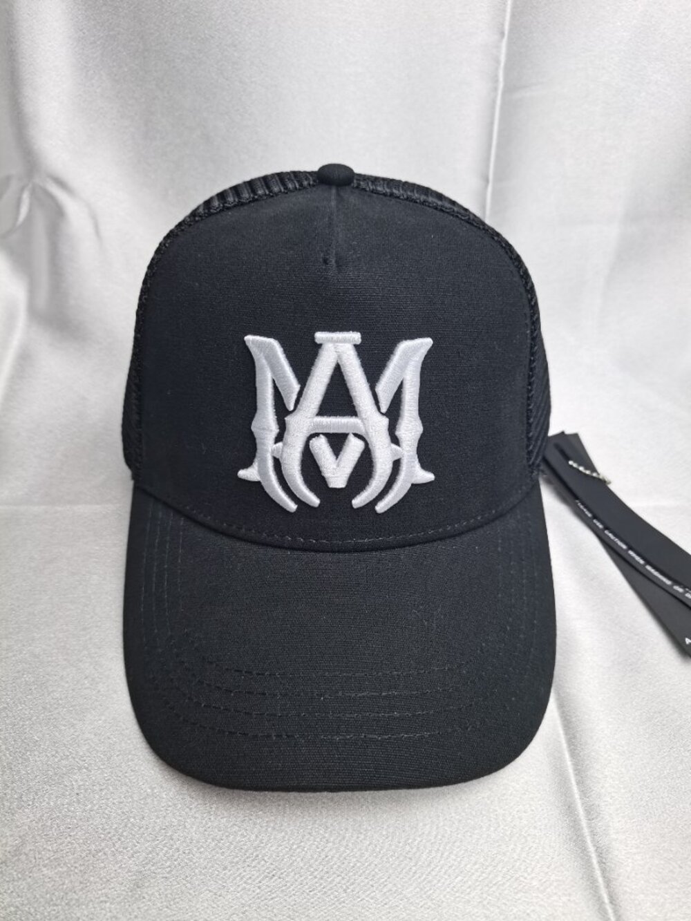 Black Amiri Trucker Cap Hat